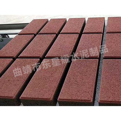 如何判斷市政透水磚的質(zhì)量好壞？曲靖東星耀教你從以下5個方面入手